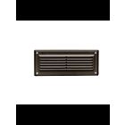 Lumière de brique à persiennes Kichler 15773AZT30R 1.72W bronze architectural texturé