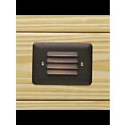 Mini lumière LED pour escakier Kichler 15782AZT27R 0.86W bronze architectural texturé
