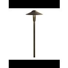 Luminaire de sentier à dôme Kichler 15810CBR27 8-Lumières 3.00W laiton