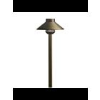 Luminaire de sentier à dôme étagé Kichler 15820CBR30 5W laiton