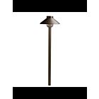 Luminaire de sentier à dôme étagé court Kichler 15821AZT27 2.00W bronze