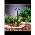 Éclairage de sentier LED Kichler 15826BKT27R 8-Lumières 4.30W noir