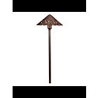 Luminaire de sentier à toiture martelée Kichler 15871TZT27 2.00W bronze