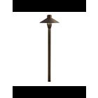 Luminaire de sentier traditionnel Kichler 15878CBR27 3-Lumières 3.00W laiton