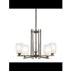 Lustre à 1 étage Kichler Eileen 1896OZS 5-lumières 100W vieux bronze