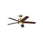 Ventilateur de plafond Kichler 300048NBR Laiton naturel