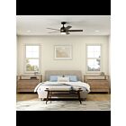 Ventilateur de plafond Kichler Maeve 300059SBK satin noir