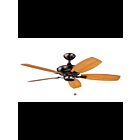 Ventilateur de plafond Kichler Canfield 300117OBB bronze brossé à l'huile