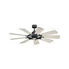 Ventilateur de plafond Kichler 300260WZC Zinc patiné