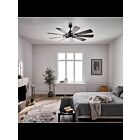 Ventilateur de plafond Kichler Gentry 300265AVI 17 Watt enclume de fer
