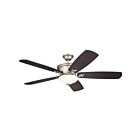 Ventilateur de plafond Kichler 300325NI Nickel brossé