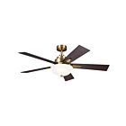 Ventilateur de plafond Kichler 300345BNB Laiton naturel brossé