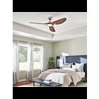Ventilateur de plafond Kichler Imari 300365PN 23 Watt nickel poli