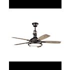 Ventilateur de plafond Kichler Hatteras Bay 310018AVI enclume de fer