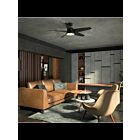 Ventilateur de plafond Kichler Daya 310072SBK satin noir