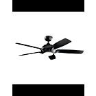 Ventilateur de plafond Kichler Geno 330001SBK satin noir
