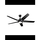 Ventilateur de plafond Kichler Kapono 330089SBK satin noir