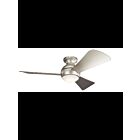 Ventilateur de plafond Kichler Sola 330151NI 17 Watt nickel brossé