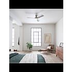 Ventilateur de plafond Kichler Sola 330152NI 17 Watt nickel brossé