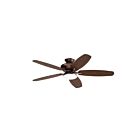 Ventilateur de plafond 52" Kichler 330163SNB 58W 5-lames bronze naturel satiné