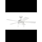 Ventilateur de plafond Kichler Starkk 330174MWH 17 Watt blanc mat