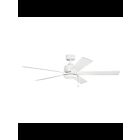 Ventilateur de plafond Kichler Bowen 330243MWH blanc mat