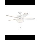Ventilateur de plafond Kichler Terra 330347MWH blanc mat