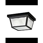 Plafonnier extérieur Kichler 345BK 2-lumières 60W noir