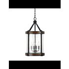 Suspendu de foyer Kichler Barrington 34689 4-lumières 60W noir vieilli