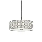 Suspendu Kichler Sabine 34709 3-lumières 60W nickel brossé