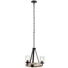 Kichler 34751A Barrington 3-Lumières Enclume de fer Lustre