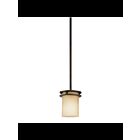 Mini suspendu Kichler Hendrik 3475OZ 1-lumière 100W vieux bronze