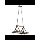 Suspendu pour îlot Kichler Barrington 34824 2-lumières 60W fer d'enclume