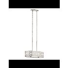 Suspendu pour îlot Kichler Sabine 34840 4-lumières 60W nickel brossé