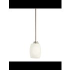 Mini suspendu Kichler Eileen 3497NI 1-lumière 100W nickel brossé