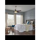 Ventilateur de plafond Kichler Bands 35169 nickel brossé