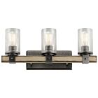 Kichler 37421A Barrington 3-Lumières Fer d'enclume Lumière de Vanité