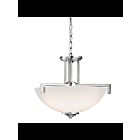 Suspendu transformable Kichler Eileen 3797CH 3-lumières 100W chrome