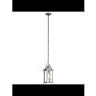 Suspendu extérieur Kichler Linford 39535 1-lumière 60W aluminium brossé
