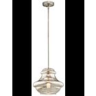 Suspendu Kichler Everly 42044NIMER 1-lumière 100W nickel brossé