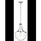 Suspendu Kichler Everly 42046CH 1-lumière 100W chrome