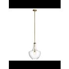 Suspendu Kichler Everly 42046NBR 1-lumière 100W laiton naturel