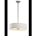 Suspendu transformable Kichler 42121NI 3-lumières 100W nickel brossé