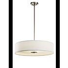 Suspendu transformable Kichler 42122NI 3-lumières 150W nickel brossé