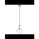 Suspendu Kichler Everly 42141NBR 1-lumière 100W laiton naturel