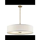 Suspendu Kichler Transitional 42196CLZ 5-lumières 100W bronze classique