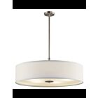 Suspendu Kichler Transitional 42196NI 5-lumières 100W nickel brossé