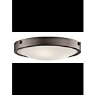 Plafonnier Kichler Lytham 42275OZ 3-lumières 60W vieux bronze