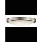 Plafonnier Kichler Lytham 42276NI 4-lumières 60W nickel brossé