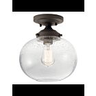 Plafonnier semi-encastré Kichler Avery 42296OZ 1-lumière 100W vieux bronze
